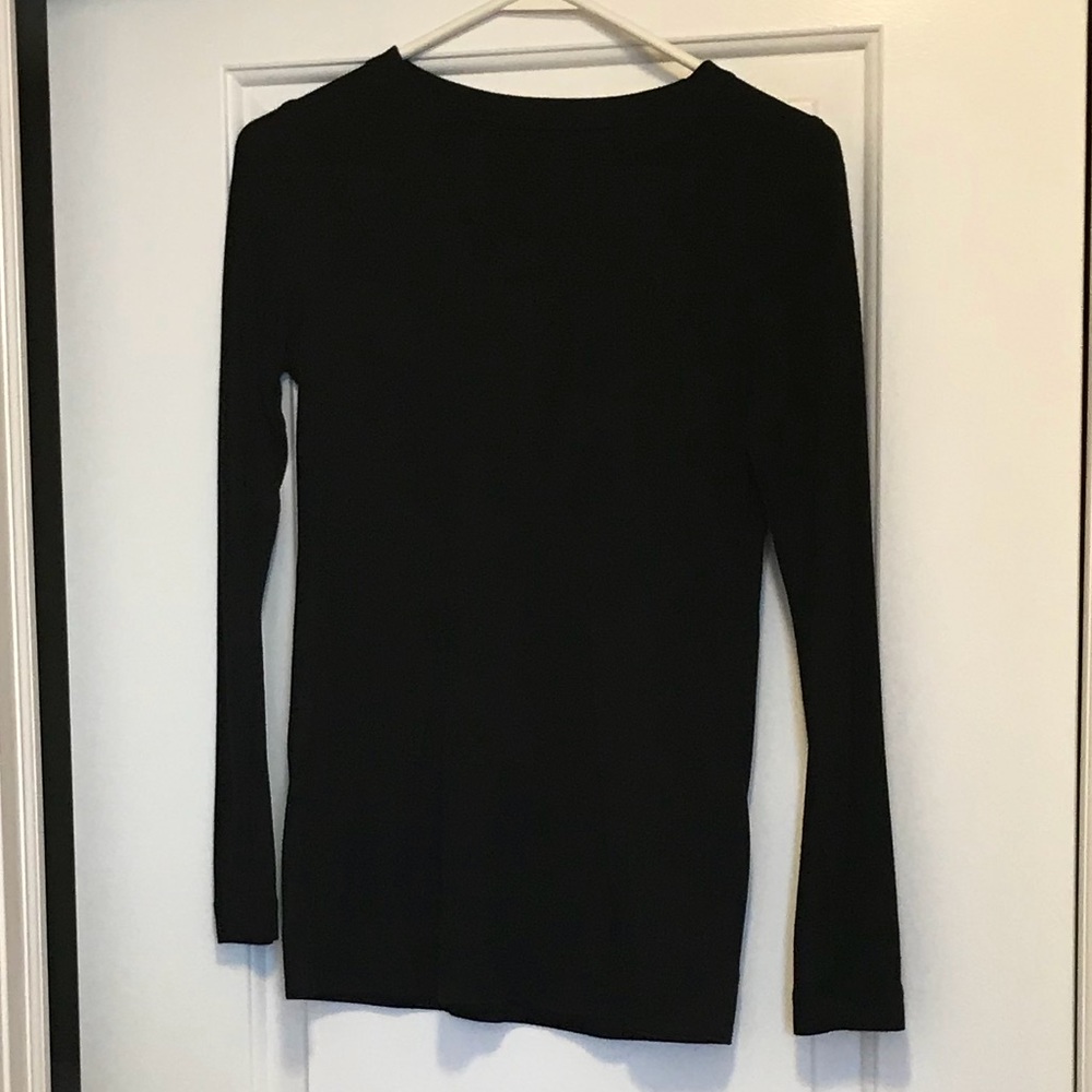 Simply vera vera Wang black longsleeve top